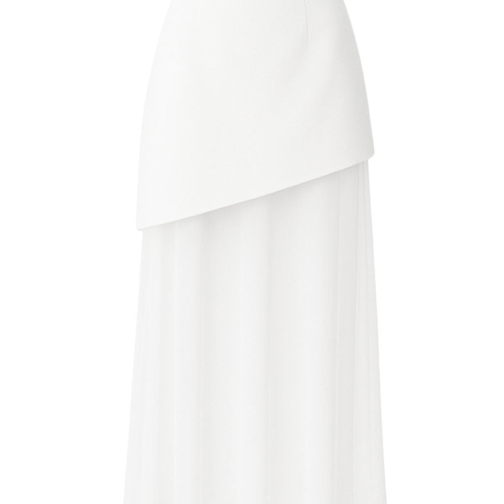 MILK DOUBLE - LAYER MINI - MIDI SKIRT - PENKO