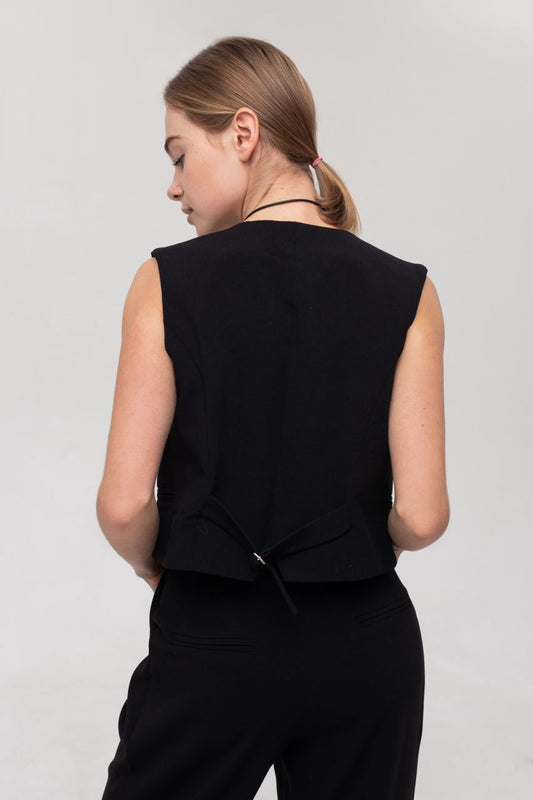 BLACK VEST - PENKO