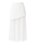 MILK DOUBLE - LAYER MINI - MIDI SKIRT - PENKO