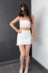 MILK DOUBLE - LAYER MINI - MIDI SKIRT - PENKO