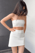 MILK SILK LAVALLIÈRE BANDEAU TOP - PENKO