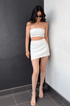 MILK SILK LAVALLIÈRE BANDEAU TOP - PENKO